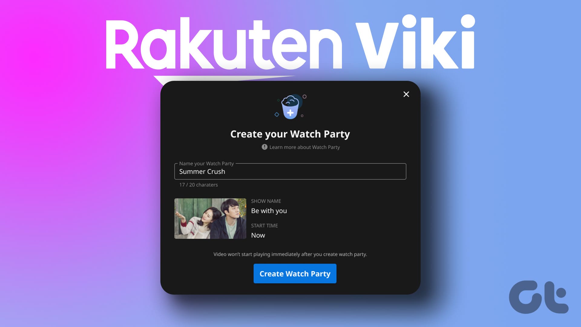 How to Create and Join Watch Party on Viki