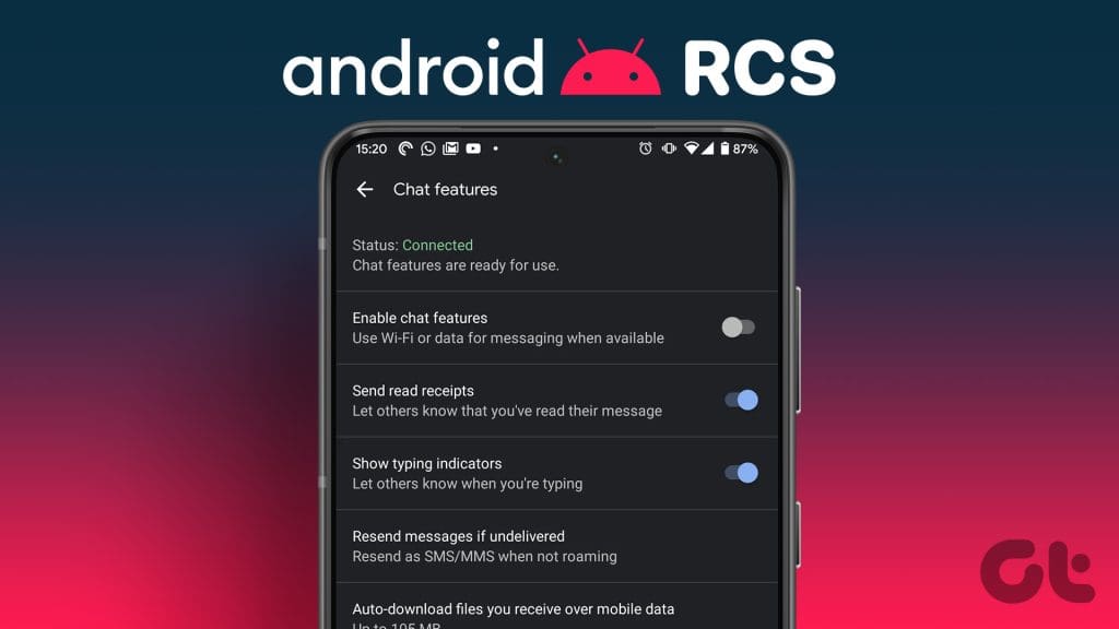 How to disable RCS android