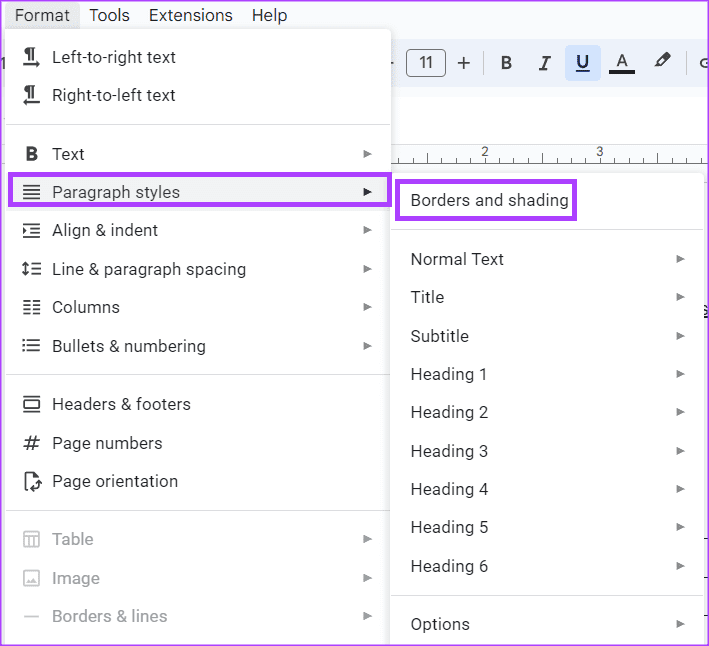 how to double underline in google docs 20