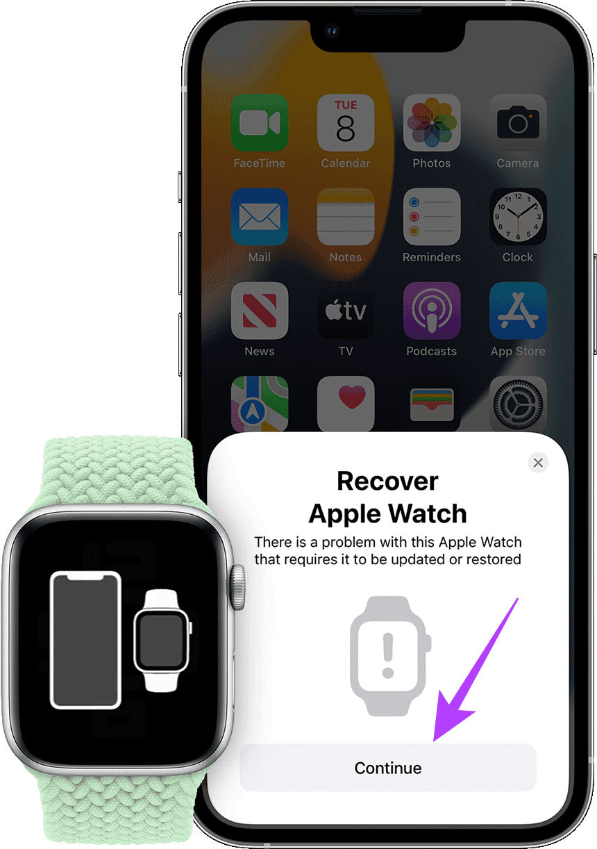 recover Apple Watch